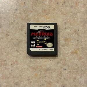 Nintendo DS Metroid Prime Hunters Cartridge - Black and White